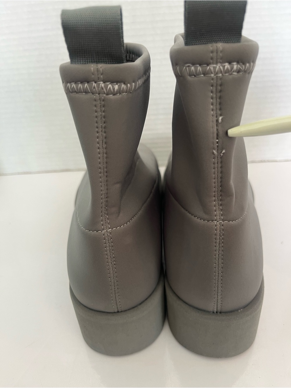 Issey Miyake x United Nude Grey Platform Boots 37 Star Trek Screen Worn - Picture 7 of 14
